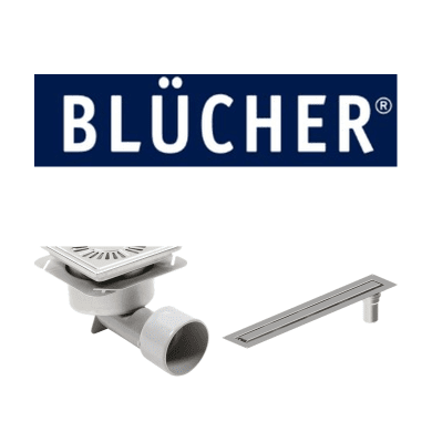 BLÜCHER golvbrunnar och rännor