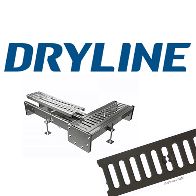 Dryline mark- och golvrännor