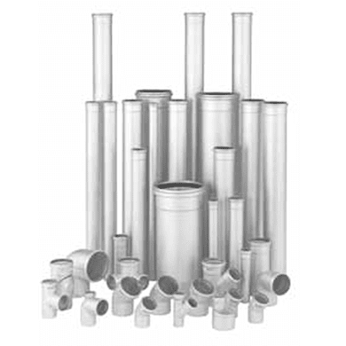 Rostfria avloppsrör