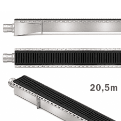 Dryline Modul HC Golvränna längd 20500mm gavelutlopp 110mm 25ton