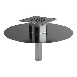 Balkongbrunn BB 190x190 med underdel PK bottenutlopp