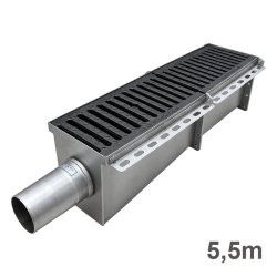 Dryline Modul HC Golvränna längd 5500mm gavelutlopp 110mm 25ton