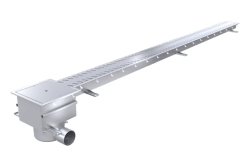 Verkstadsränna FURO 150-02 bredd 150mm Längd:500–18 300mm M125