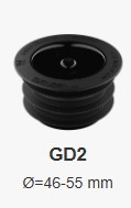 Luktstopp Green Drain GD2 Ø=46-55 mm