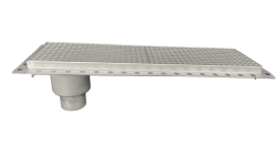 Golvränna 230x900 med bottenutlopp 110mm R50 5000kg
