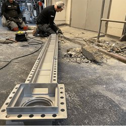 Installation av golvränna till Estrella i Angered