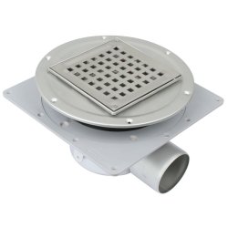 Justerbar kvadratisk golvbrunn för Lewis®-plattor 145x145mm BLÜCHER