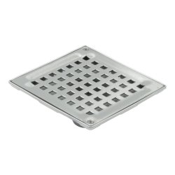 Kvadratisk duschbrunn låg 145x145mm BLÜCHER