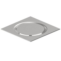 Kvadratiskt galler Copenhagen 140x140mm BLÜCHER