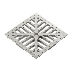 Kvadratiskt galler HygienicPro 140x140mm BLÜCHER