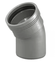 Wafix PP grå böj 50 30°