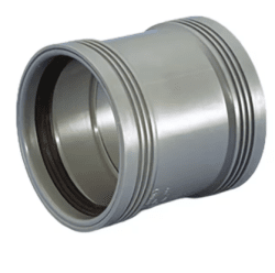 Wafix PP grå dubbelmuff 50