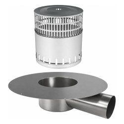 Taksil TS 220 med underdel KK sidoutlopp (3380200-S1)