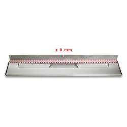 Unidrain avloppsarmatur 1004 bakfläns 6 mm bakåtflyttad