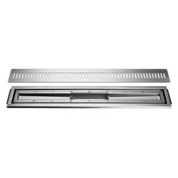Unidrain golvränna vinyl 4004 komplett med galler