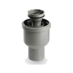 Unidrain 2412 Utloppshus PB75 Hörn med vattenlås