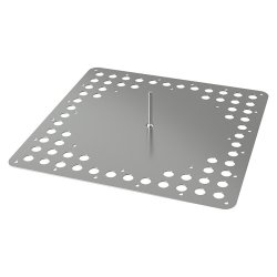 Universalfästfläns 400 × 400 mm