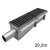 Dryline Modul HC Golvränna längd 20500mm gavelutlopp 110mm 25ton