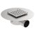 Höjdjusterbar kvadratisk bostadsgolvbrunn 145x145mm BLÜCHER