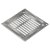 Kvadratiskt galler Detroit 140x140mm BLÜCHER