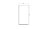 Måttskiss Unidrain GlassLine duschvägg 5100 transparent