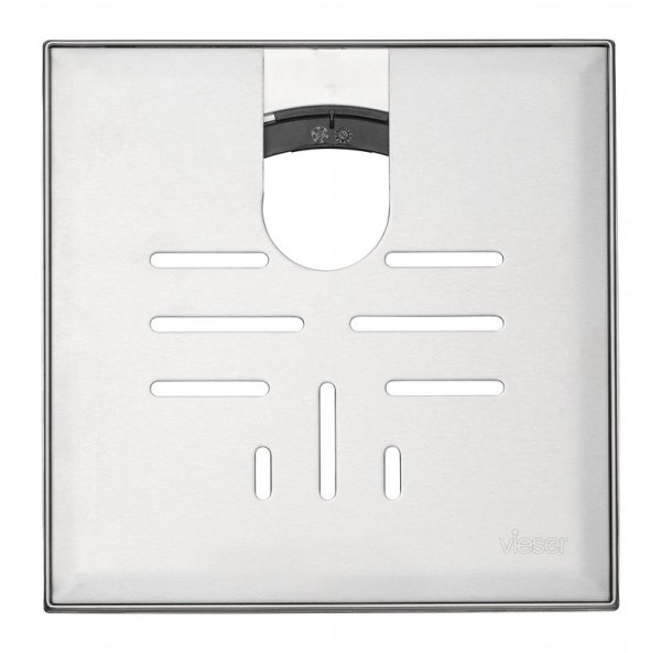 Vieser Classic+ galler med justerbar stålram 197x197 med U urtag