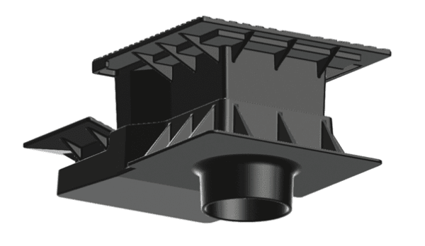 Dagvattenbrunnsbetäckning - Kombi Plus