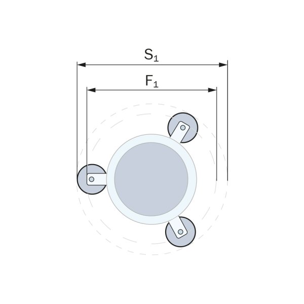 Byggmått för golvbrunn FURO 008: