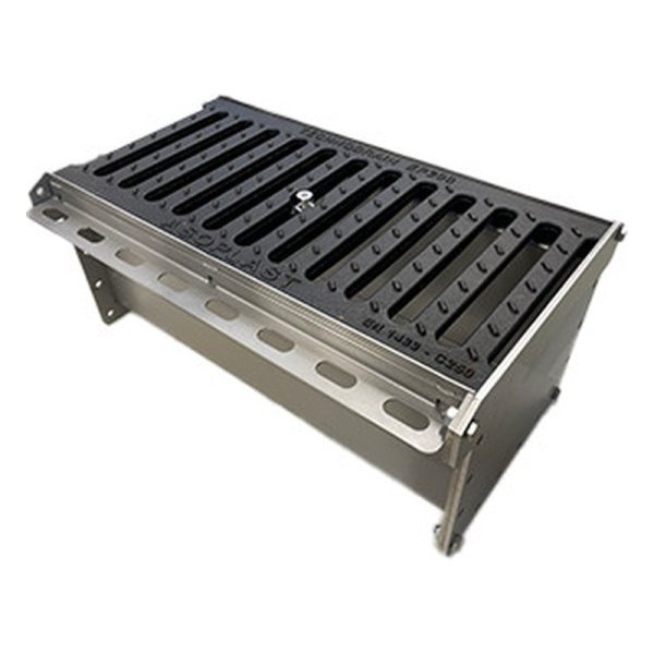 Dryline Modul ARHC500 avdunstningsränna 500 mm med gjutjärnsgaller 250x500 mm C250 25 ton