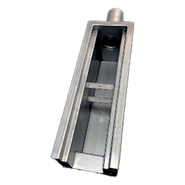 Dryline Modul 500 utlopp 75mm med vattenlås sedd ovanifrån