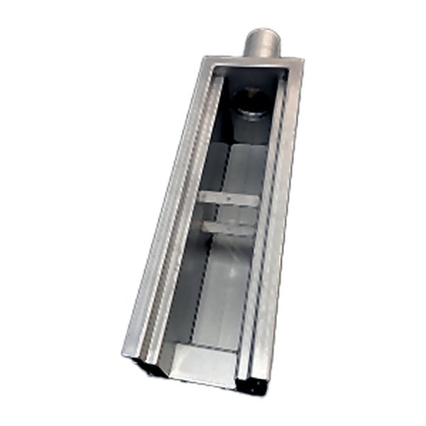 Dryline Modul 500 utlopp 75mm med vattenlås sedd ovanifrån