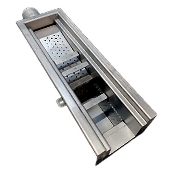 Dryline Modul 500 utlopp 75mm – samtliga delar utom galler