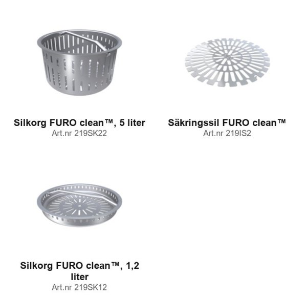 Tillbehör FURO clean™ hygienbrunn FURO171