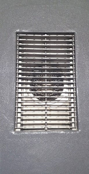Hygienisk golvränna FURO176, bredd 300 mm detaljbild 1