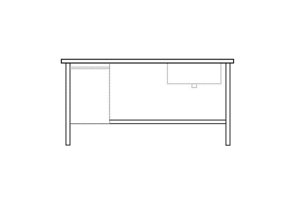 Variabla mått – Dubbelbänk FURO 904-60