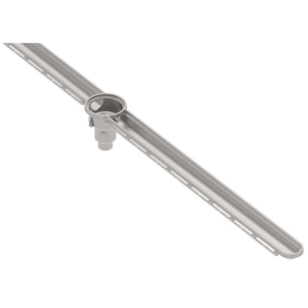Hygienränna BLÜCHER HygienicPro 150 mm med mittutlopp, låg modell med bottenutlopp