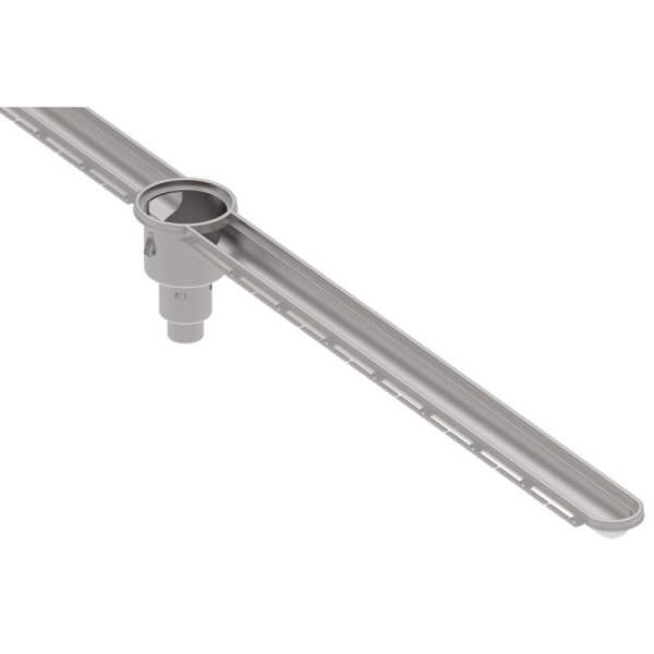 Hygienränna BLÜCHER HygienicPro 150 mm med mittutlopp, medium modell med bottenutlopp