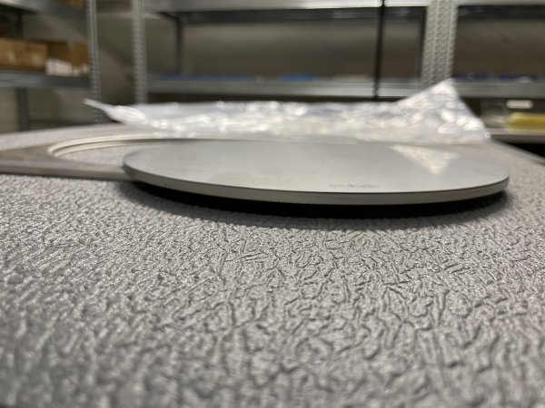 Klinkerram 250x250mm med kraftig sil diam225mm t=5mm
