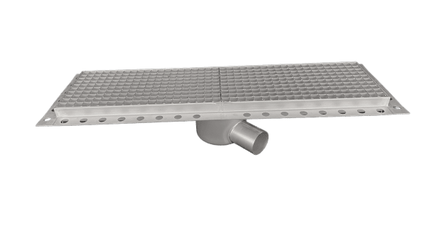 Golvränna 230x900 mittenutlopp sida75mm Höger R50 5000kg