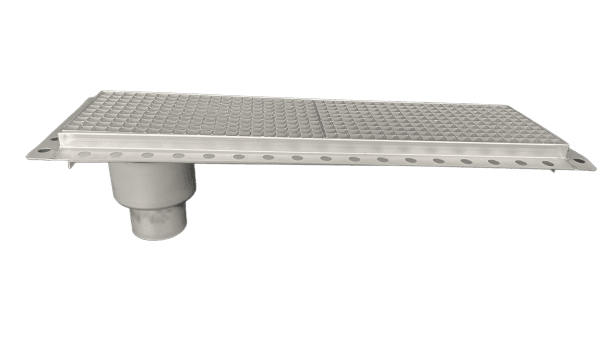 Golvränna 230x900 med bottenutlopp 110mm R50 5000kg