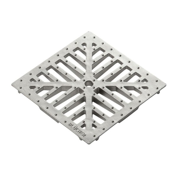 Kvadratiskt galler HygienicPro 140x140mm BLÜCHER