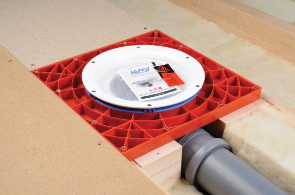 Monteringsplatta 2 för golvbrunnar