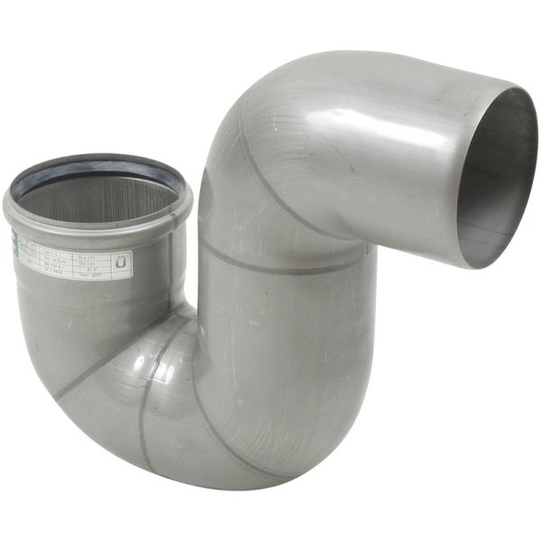 P-vattenlås 87,5 grader BLÜCHER 525.090.110 Ø110 mm