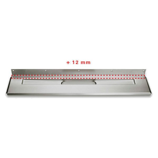 Unidrain avloppsarmatur 1004 bakfläns 12 mm bakåtflyttad