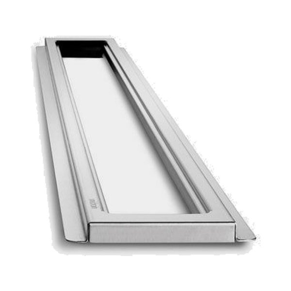 Unidrain ClassicLine ram 3500 friliggande borstat stål