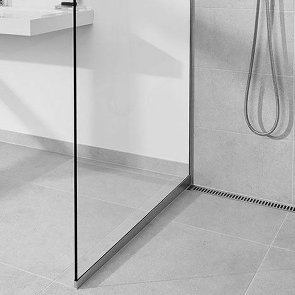 Unidrain GlassLine duschvägg 5100 transparent