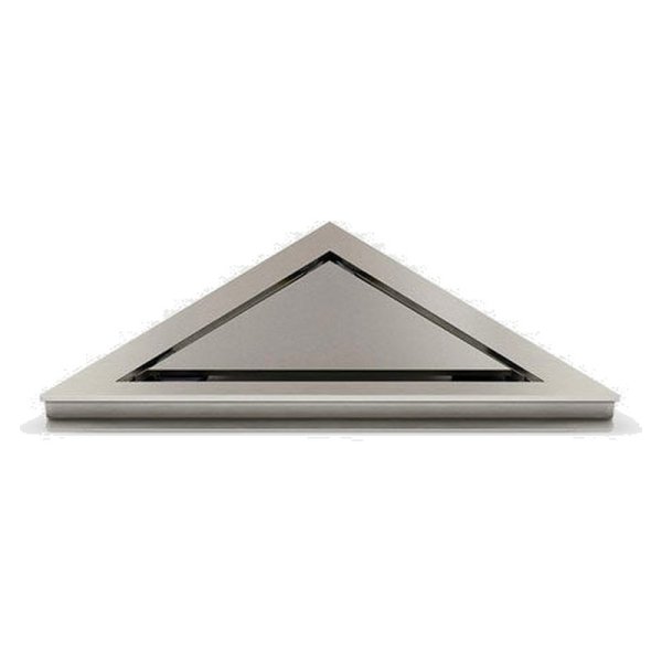 Unidrain HighLine ram och panel, hörnavlopp