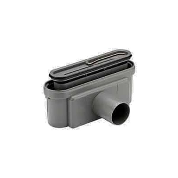 Unidrain 1411 Utloppshus Ø50 sida med vattenlås (H 86 mm)