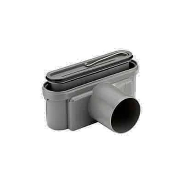 Unidrain 1411 Utloppshus Ø75 sida med vattenlås lågbyggt (H 86 mm)