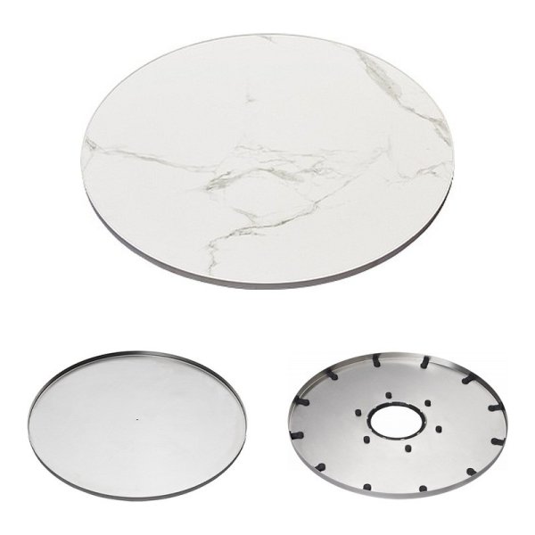 Vieser Elegant Dot 600, tile insert klinkerram och brunnsränna